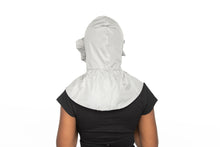 Load image into Gallery viewer, Waterproof Rain Cap for Women – Light Grey Drizzle RainCap with Hidden Pocket
